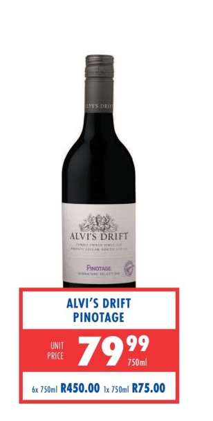 ALVI’S DRIFT PINOTAGE