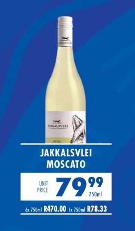 Jakkalsvlei Moscato