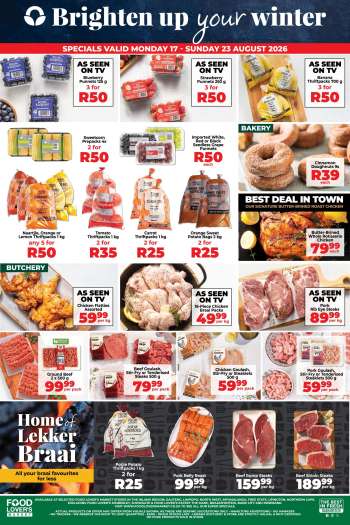 Food Lover's Market catalogue  - 17/08/2026 - 23/08/2026.