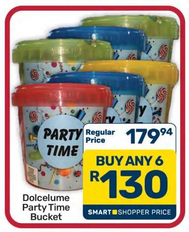 Dolcelume Party Time Bucket