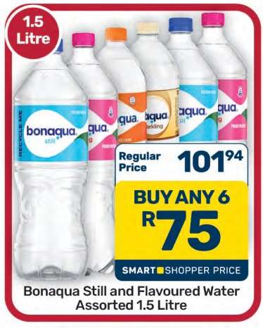 Bonaqua Still and Flavoured Water Assorted