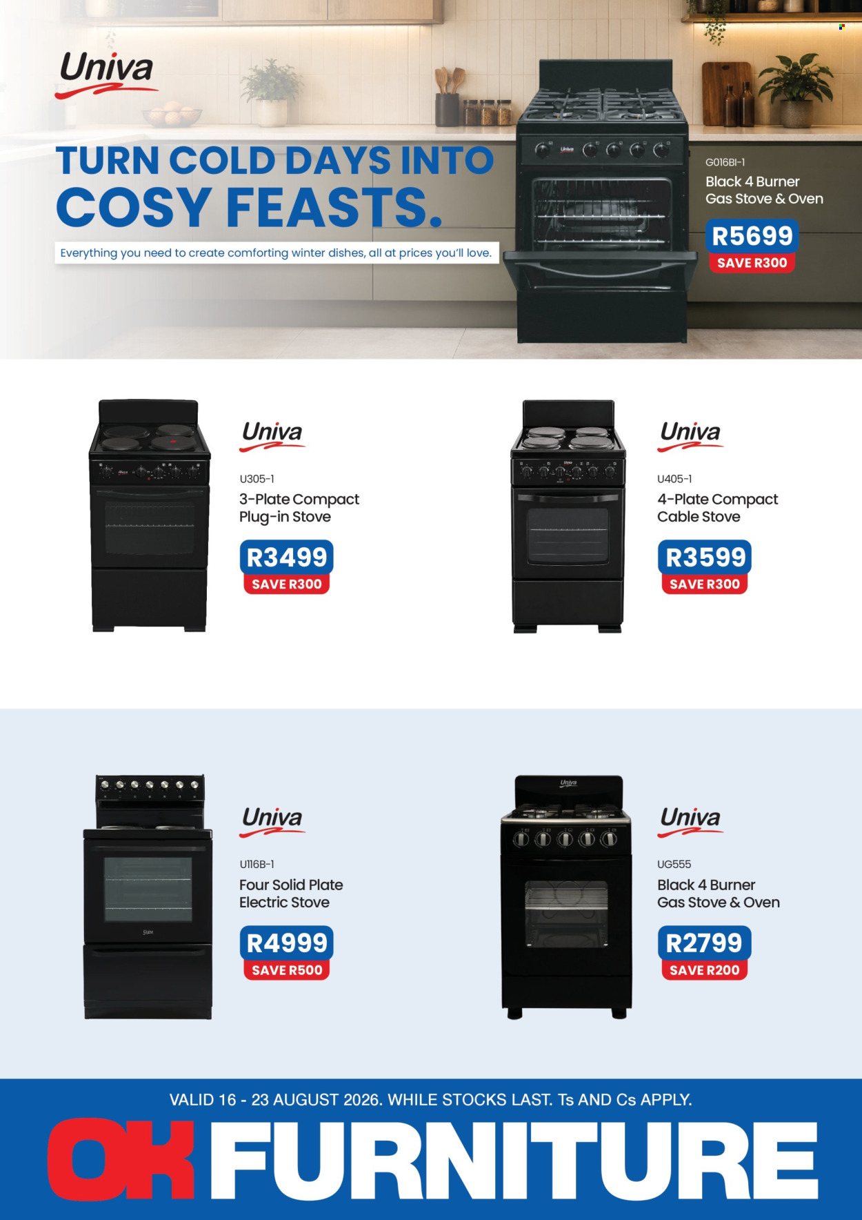 OK Furniture specials - 16/08/2026 - 23/08/2026. Page 1