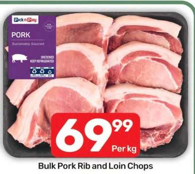 Bulk Pork Rib and Loin Chops