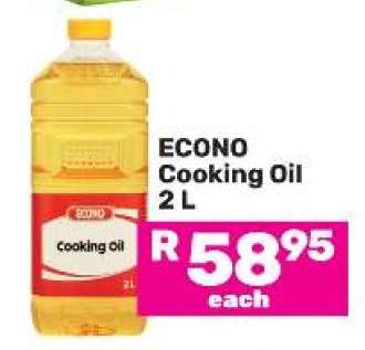 Econo Cooking Oil 2 L
