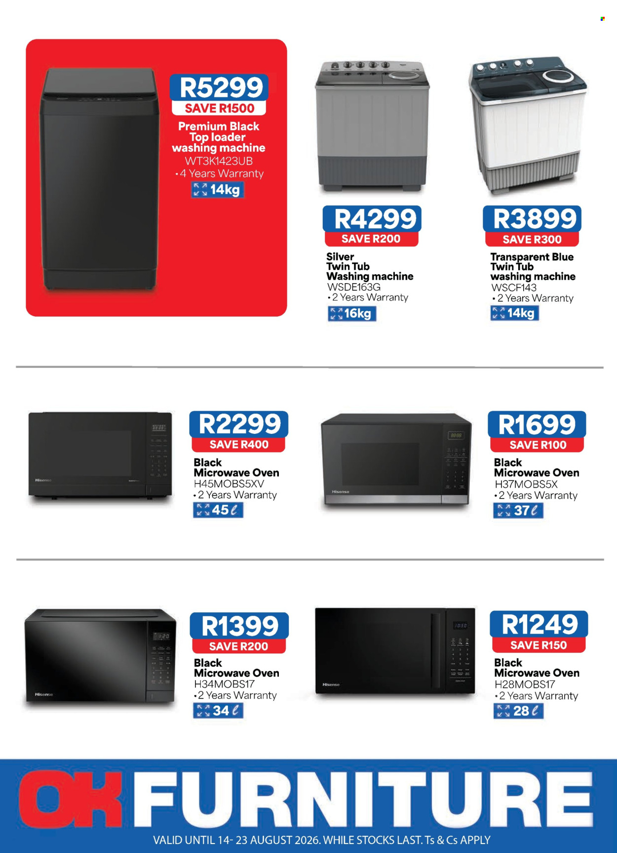 OK Furniture specials - 14/08/2026 - 23/08/2026. Page 2