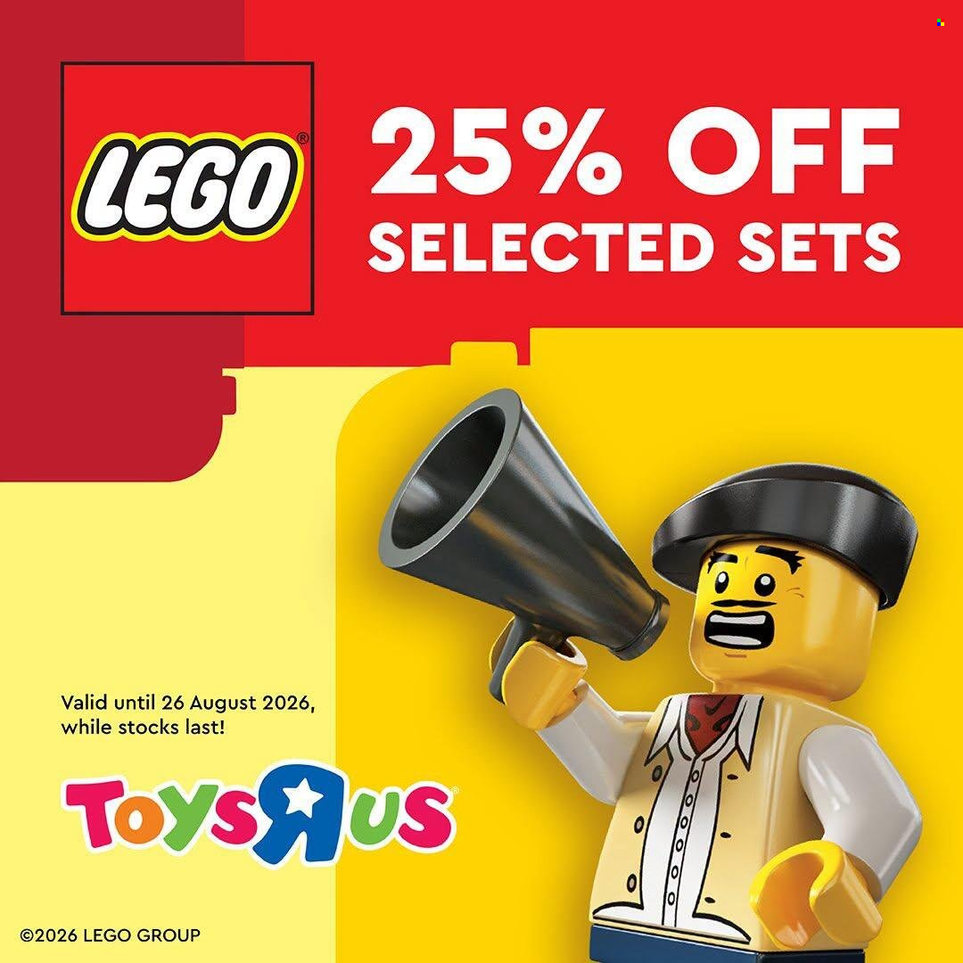 Toys R Us specials - 18/08/2026 - 26/08/2026. Page 1