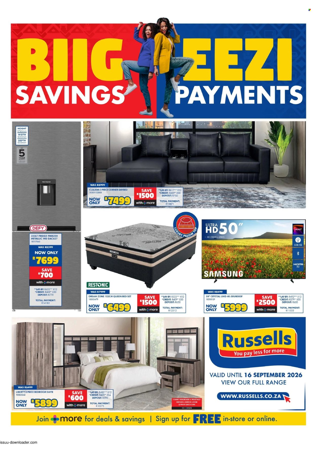 Russells specials - 19/08/2026 - 16/09/2026. Page 1