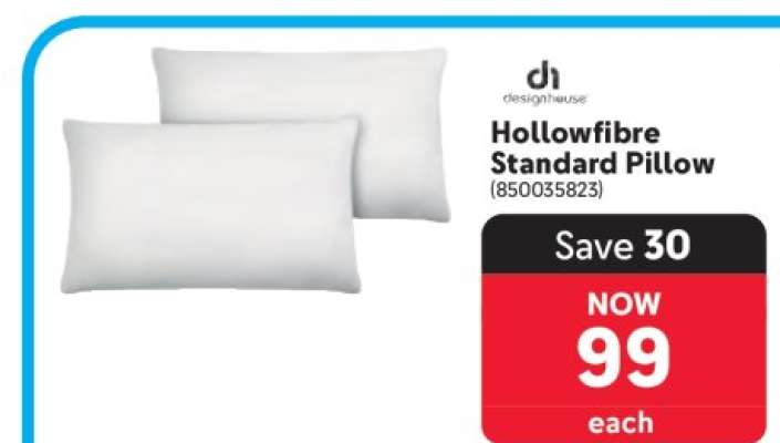 Hollowfibre Standard Pillow