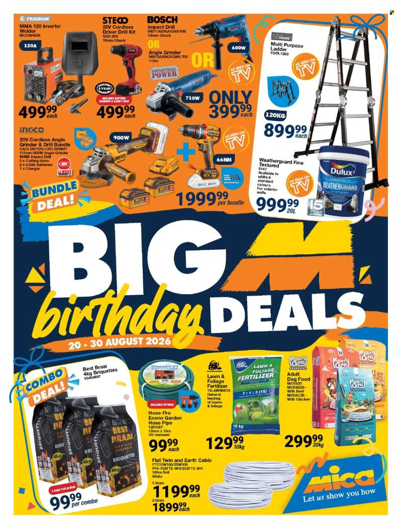 Mica catalogue  - 20/08/2026 - 30/08/2026.