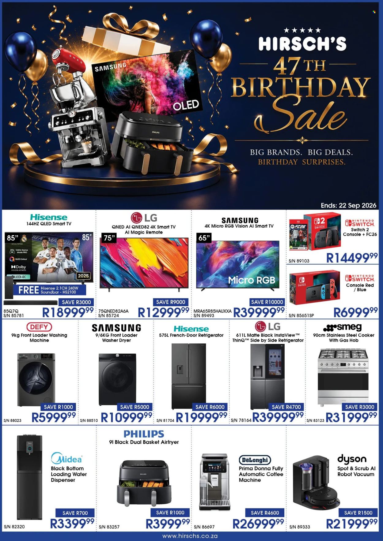 Hirsch's specials - 20/08/2026 - 22/09/2026. Page 1