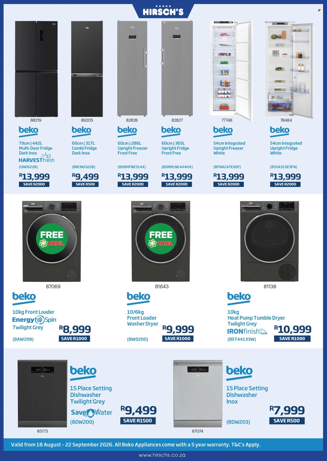 Hirsch's specials - 20/08/2026 - 22/09/2026. Page 31