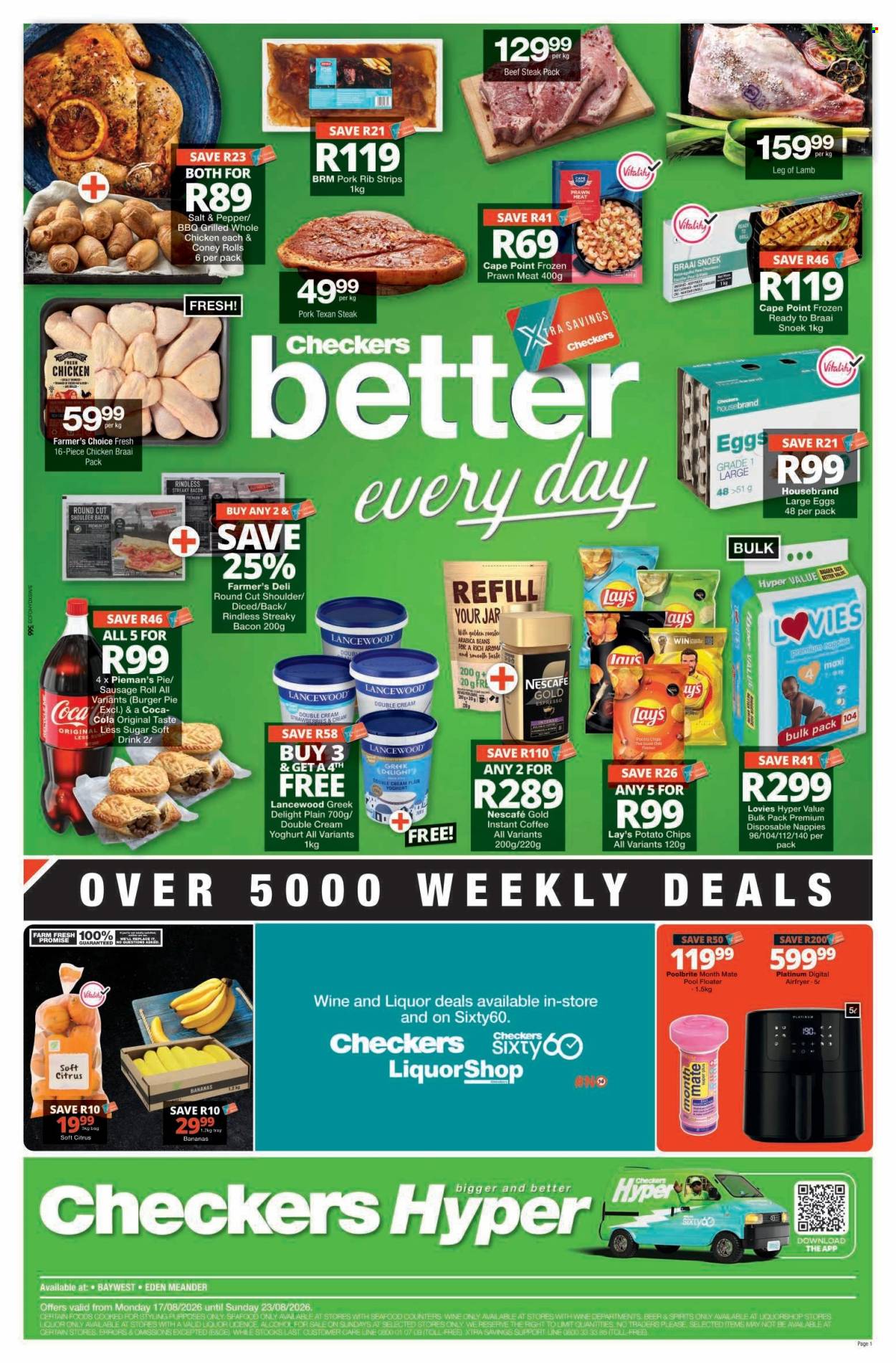 Checkers specials - 17/08/2026 - 23/08/2026. Page 1