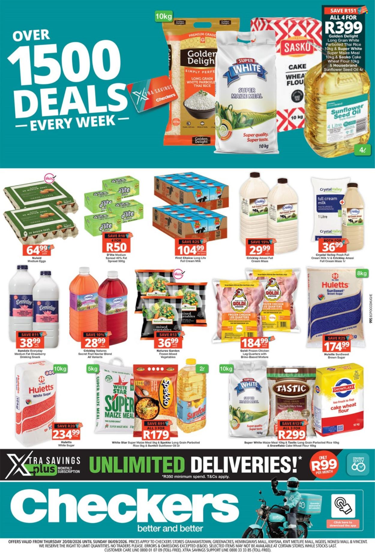Checkers specials - 20/08/2026 - 06/09/2026. Page 1