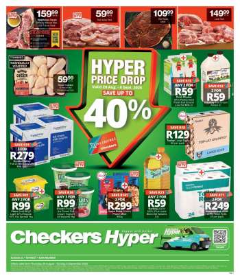 Checkers catalogue  - 20/08/2026 - 06/09/2026.