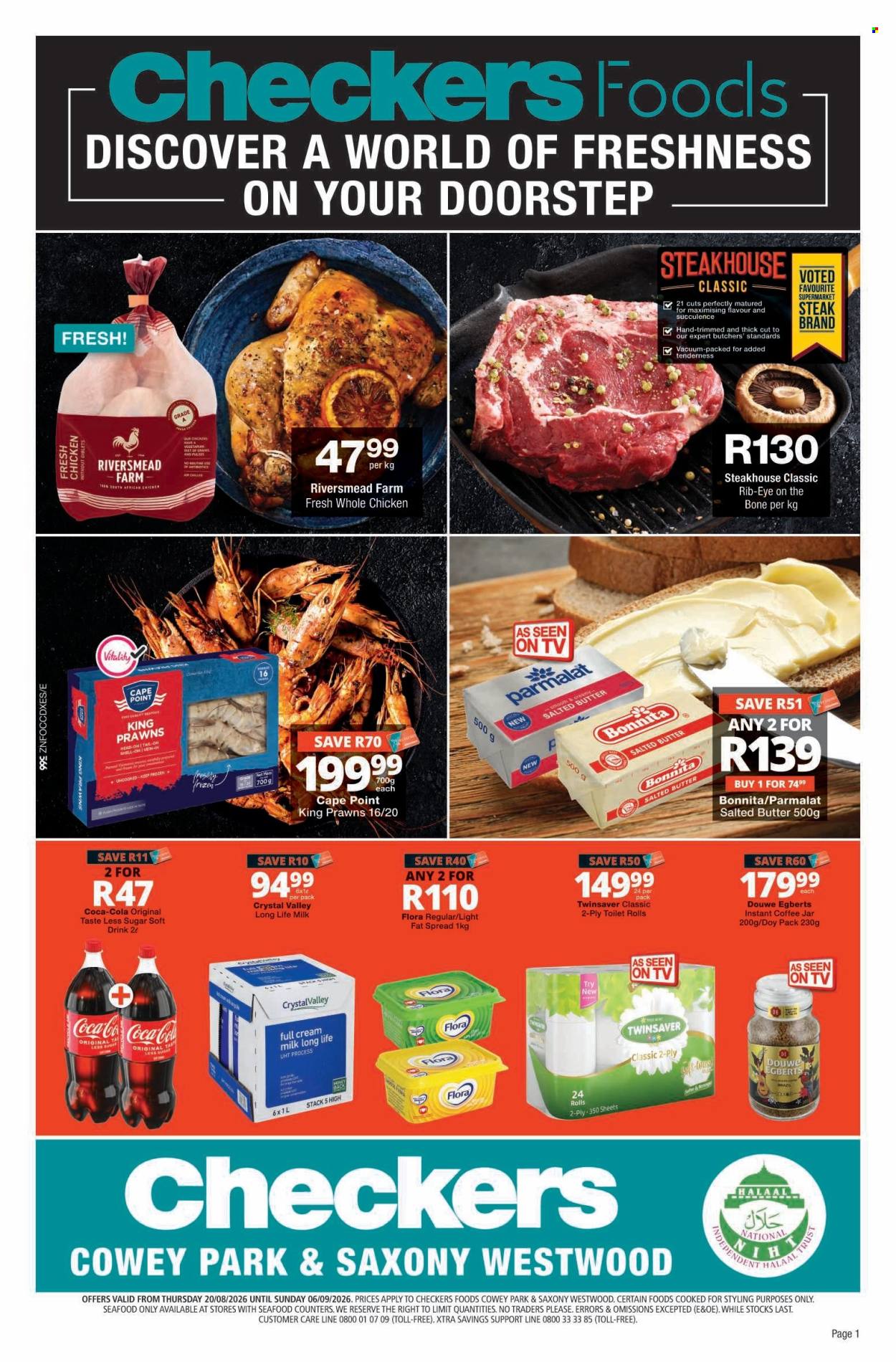 Checkers specials - 20/08/2026 - 06/09/2026. Page 1