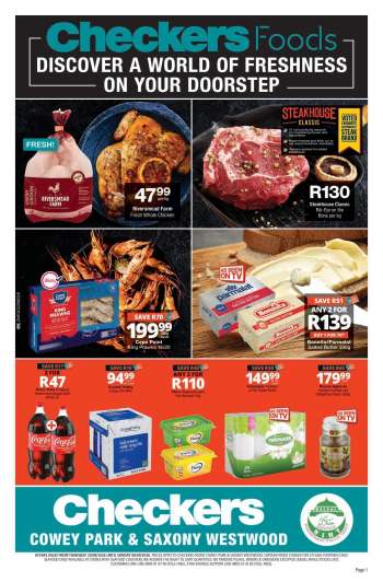 Checkers catalogue  - 20/08/2026 - 06/09/2026.