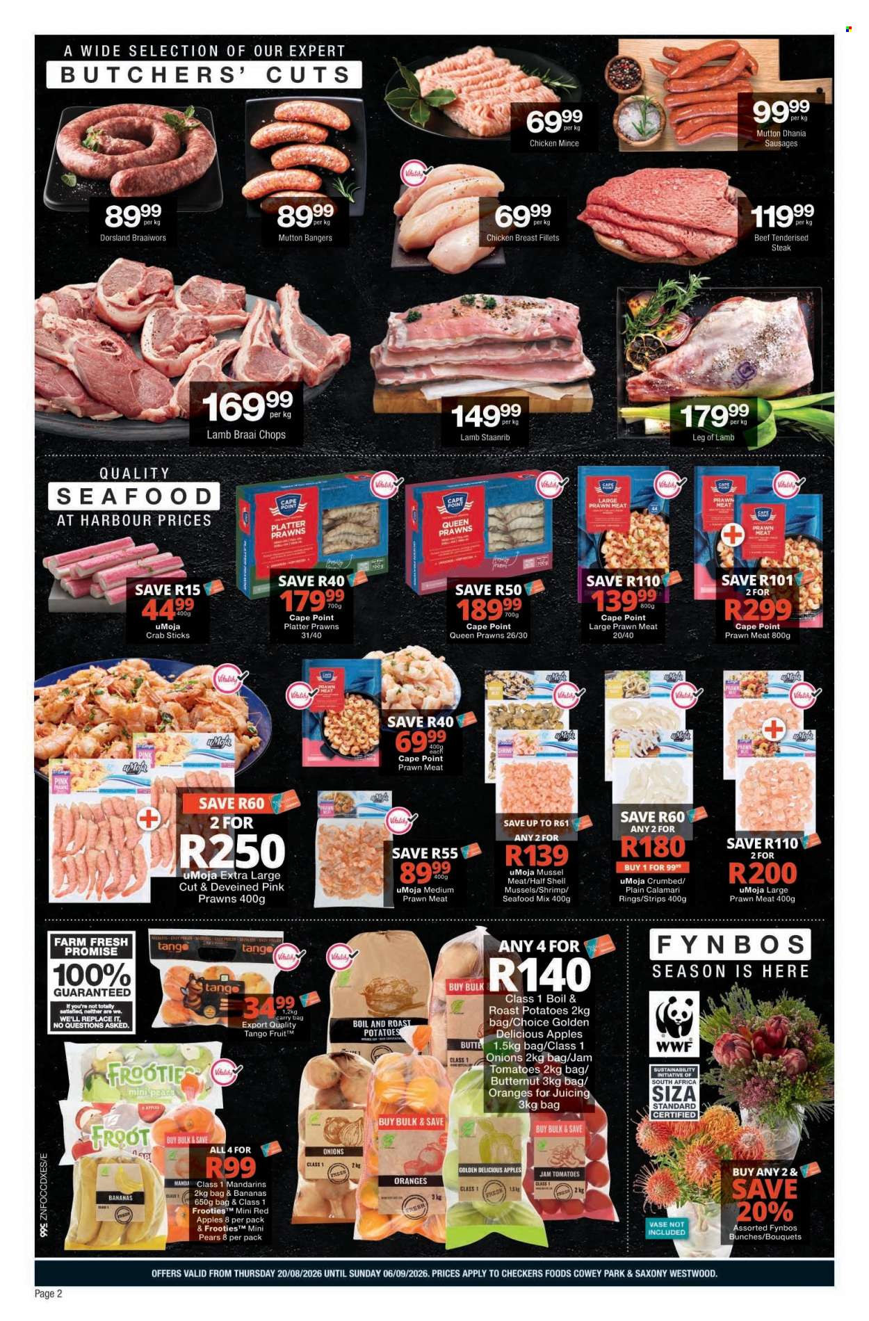 Checkers specials - 20/08/2026 - 06/09/2026. Page 2