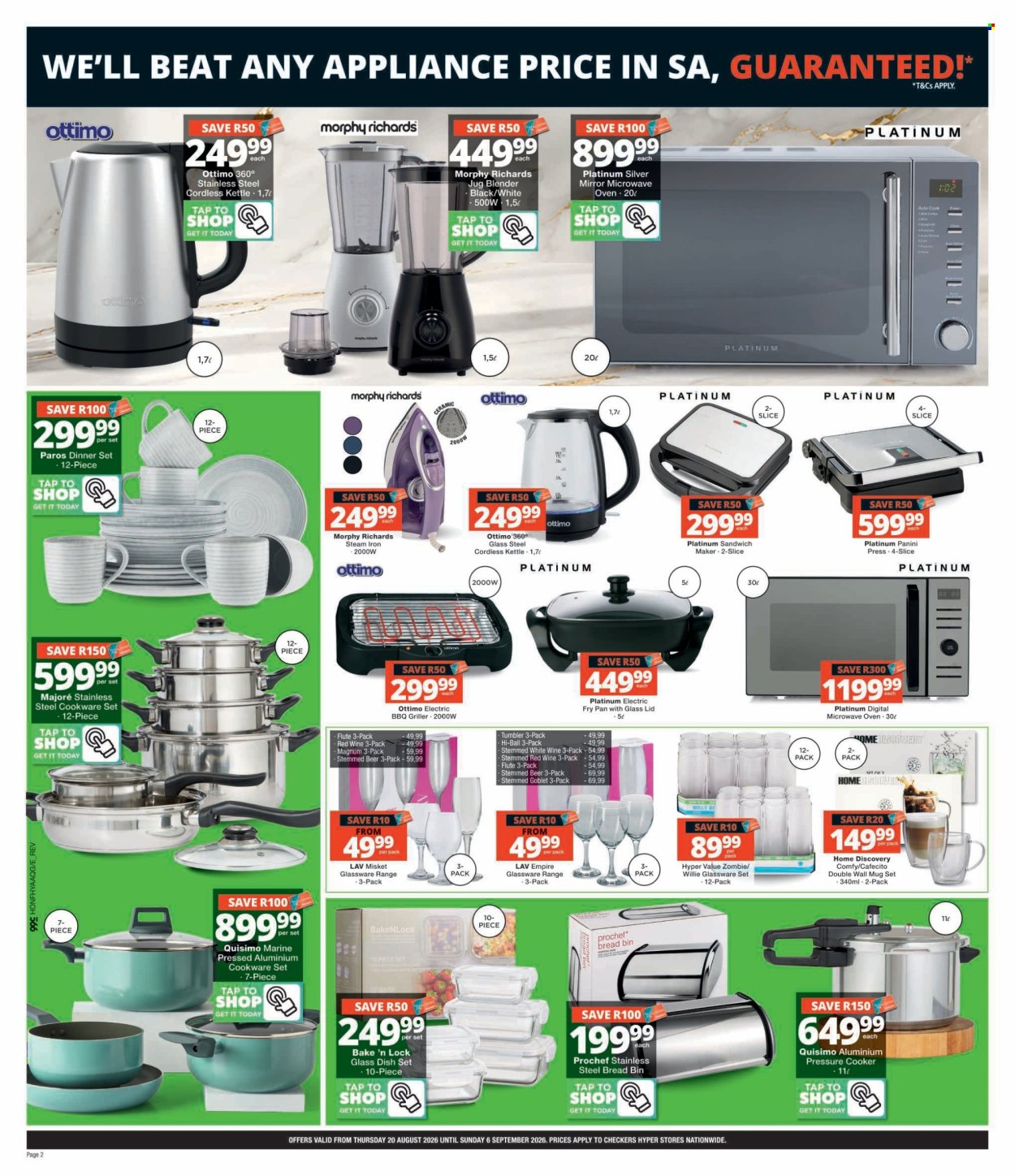 Checkers specials - 20/08/2026 - 06/09/2026. Page 2