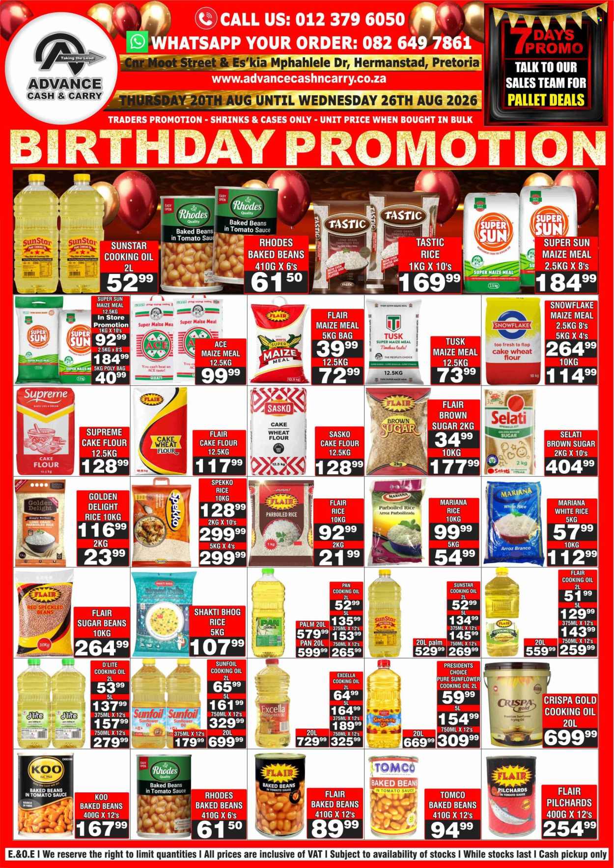 Advance Cash & Carry specials - 20/08/2026 - 26/08/2026. Page 1