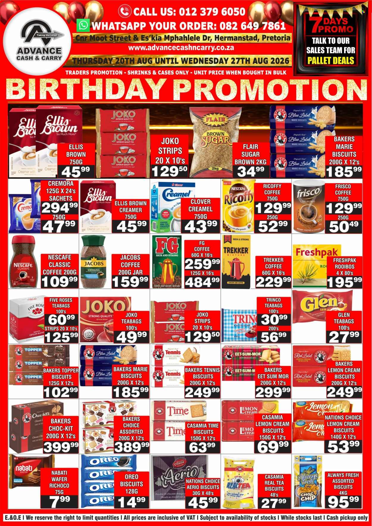 Advance Cash & Carry specials - 20/08/2026 - 27/08/2026. Page 1