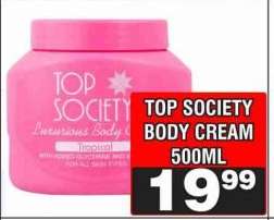 TOP SOCIETY BODY CREAM 500ML