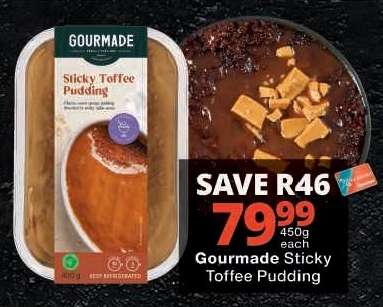 Gourmade Sticky Toffee Pudding