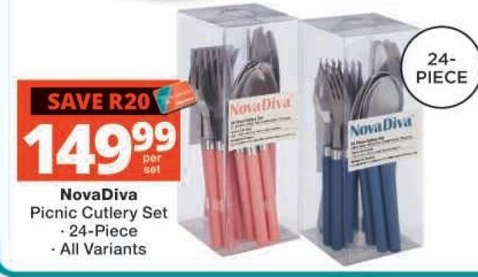 NovaDiva Picnic Cutlery Set