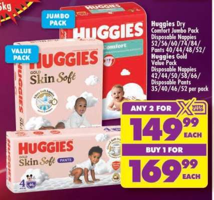 Huggies Gold Value Pack