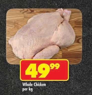 Whole Chicken per kg