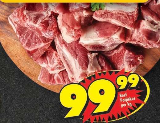BEEF POTJIEKOS per kg