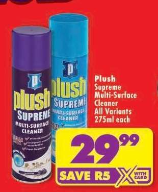 PLUSH SUPREME MULTI-SURFACE CLEANER