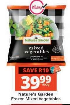 Nature's Garden Frozen Mixed Vegetables