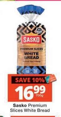 Sasko Premium Slices White Bread