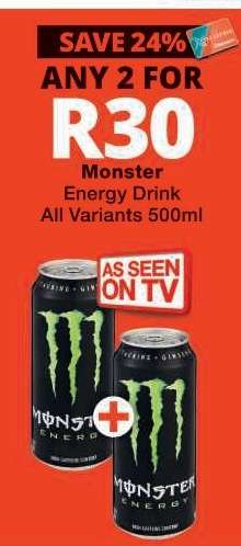 MONSTER ENERGY DRINK