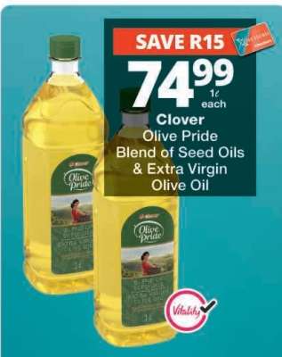 Clover Olive Pride Blend of Seed Oils & Extra Virgin Olive Oil