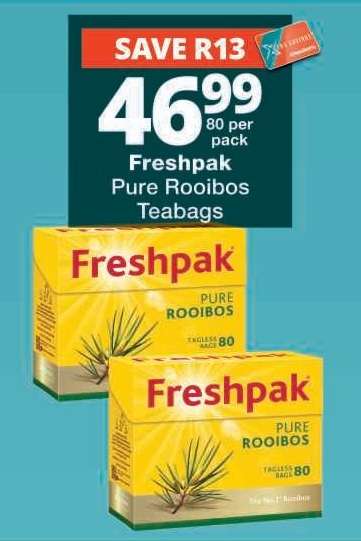 Freshpak Pure Rooibos Teabags