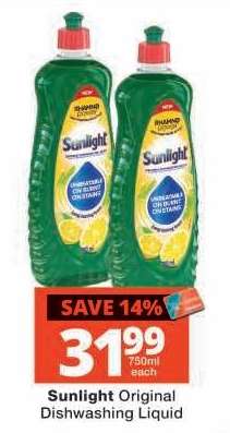 Sunlight Original Dishwashing Liquid