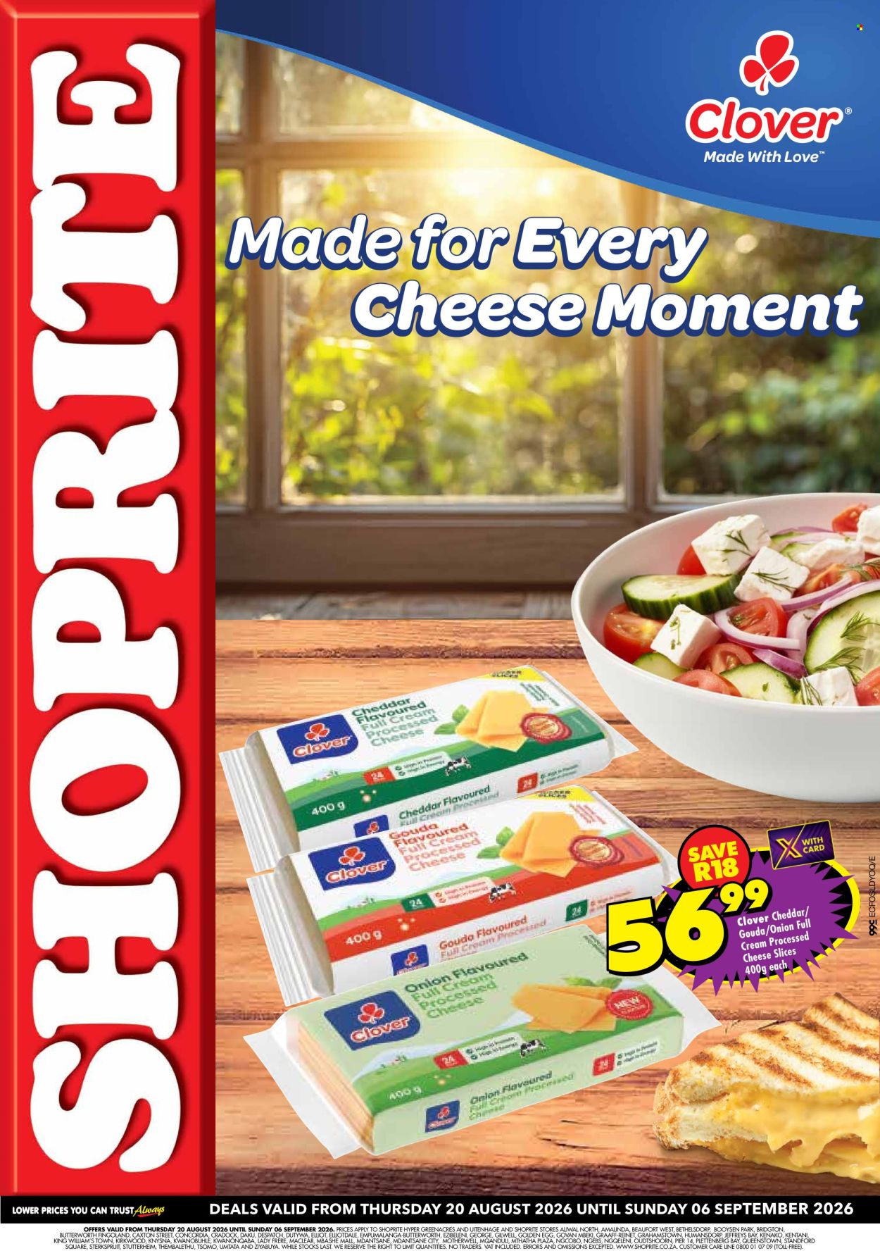 Shoprite specials - 20/08/2026 - 06/09/2026. Page 1