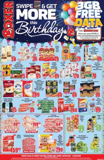 Boxer catalogue  - 20/08/2026 - 23/08/2026.
