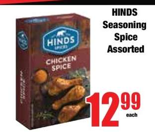 HINDS Seasoning Spice Assorted