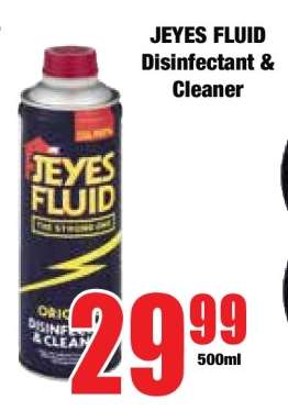 JEYES FLUID Disinfectant & Cleaner