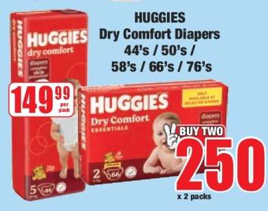 HUGGIES Dry Comfort Diapers
