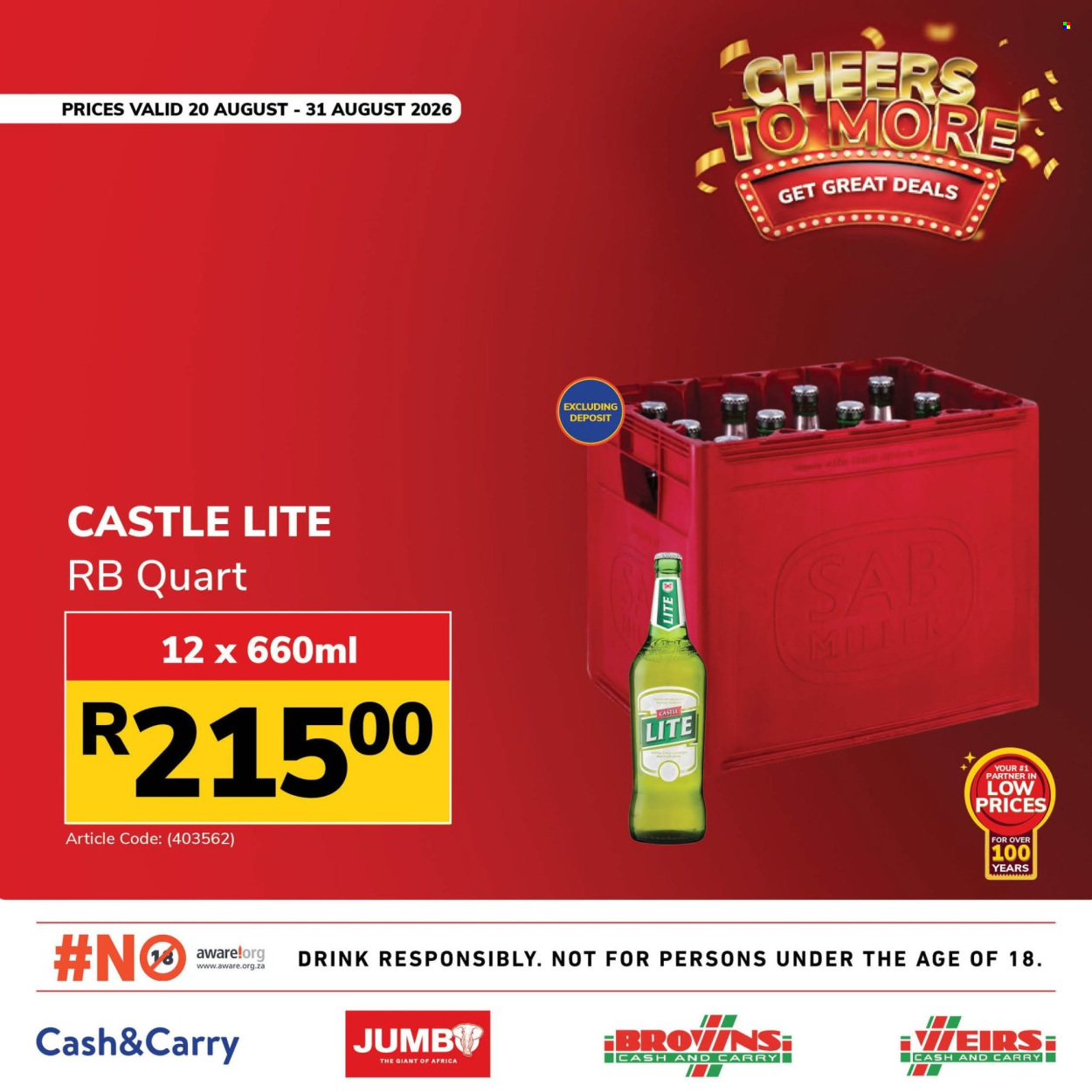 Jumbo Cash & Carry specials - 20/08/2026 - 31/08/2026. Page 6