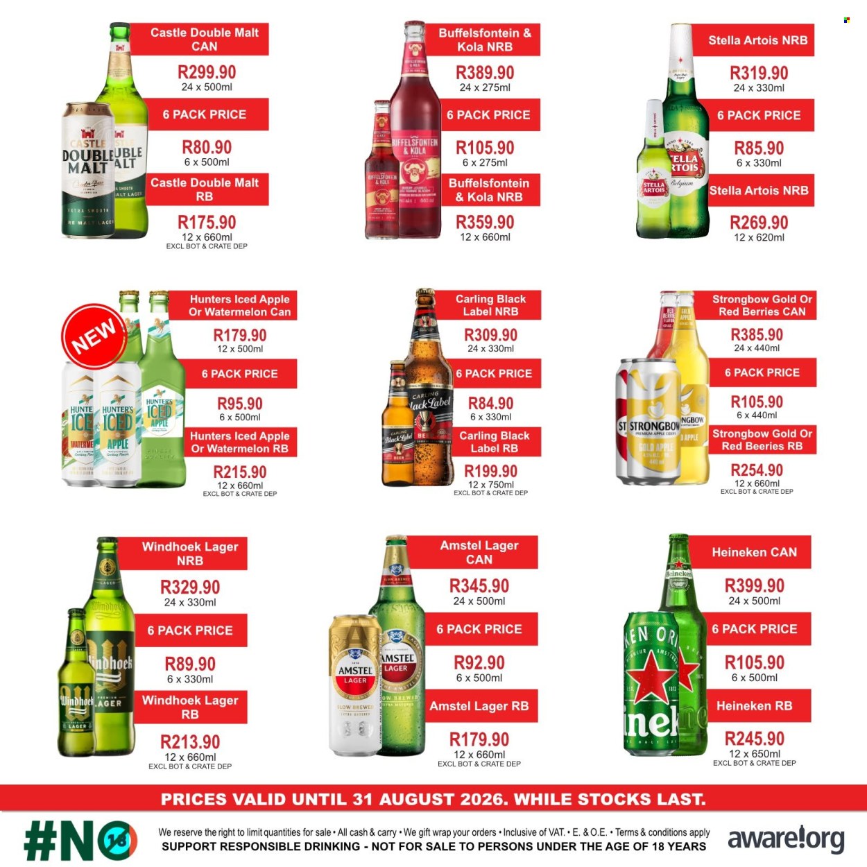 Johnny's Liquor Hypermarket specials - 23/08/2026 - 31/08/2026. Page 6