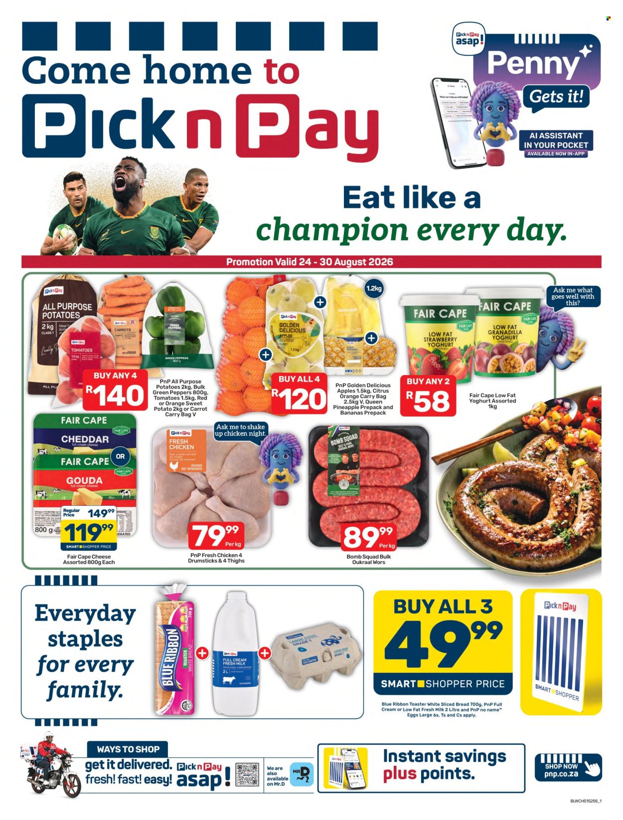 Pick n Pay specials - 24/08/2026 - 30/08/2026. Page 1