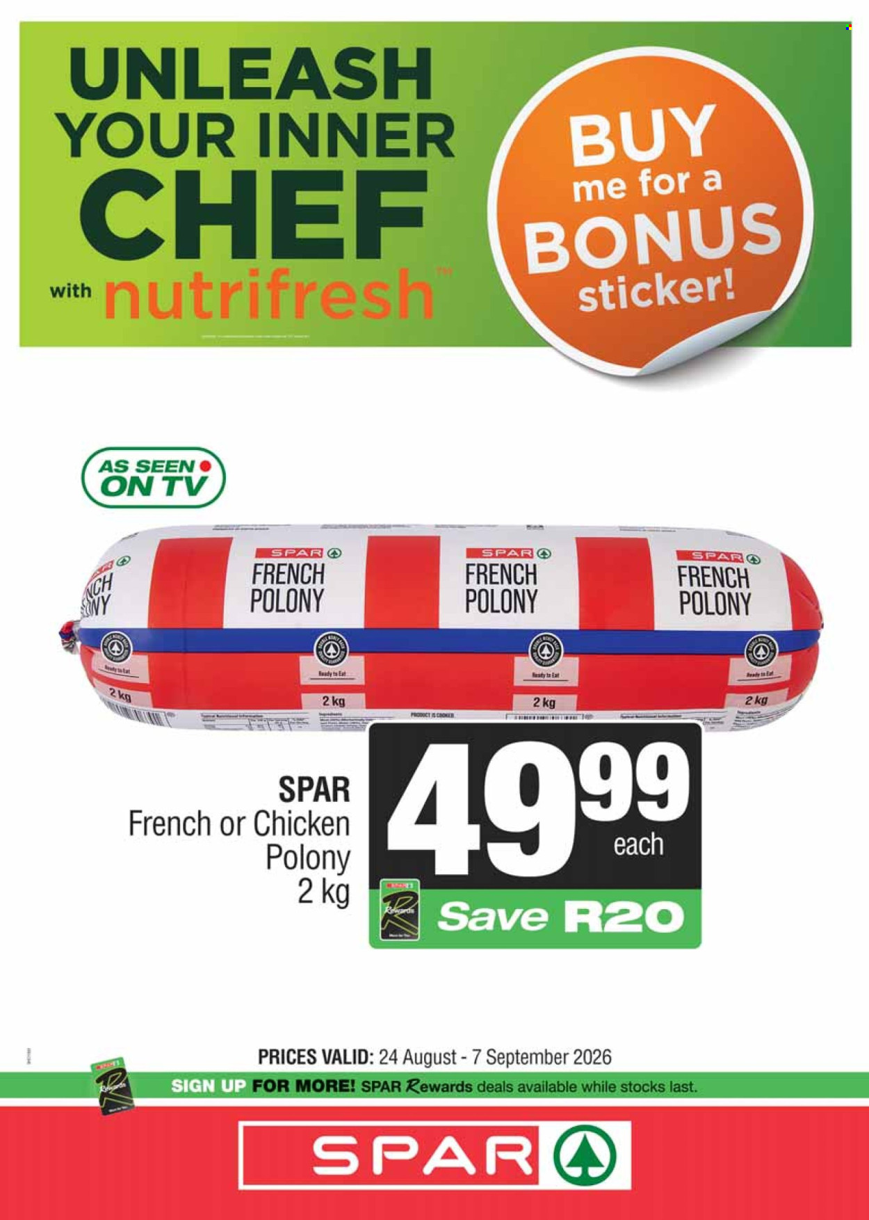 SPAR specials - 24/08/2026 - 07/09/2026. Page 4