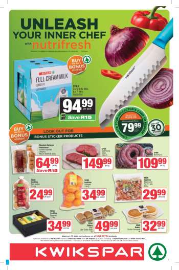 SPAR catalogue  - 24/08/2026 - 07/09/2026.