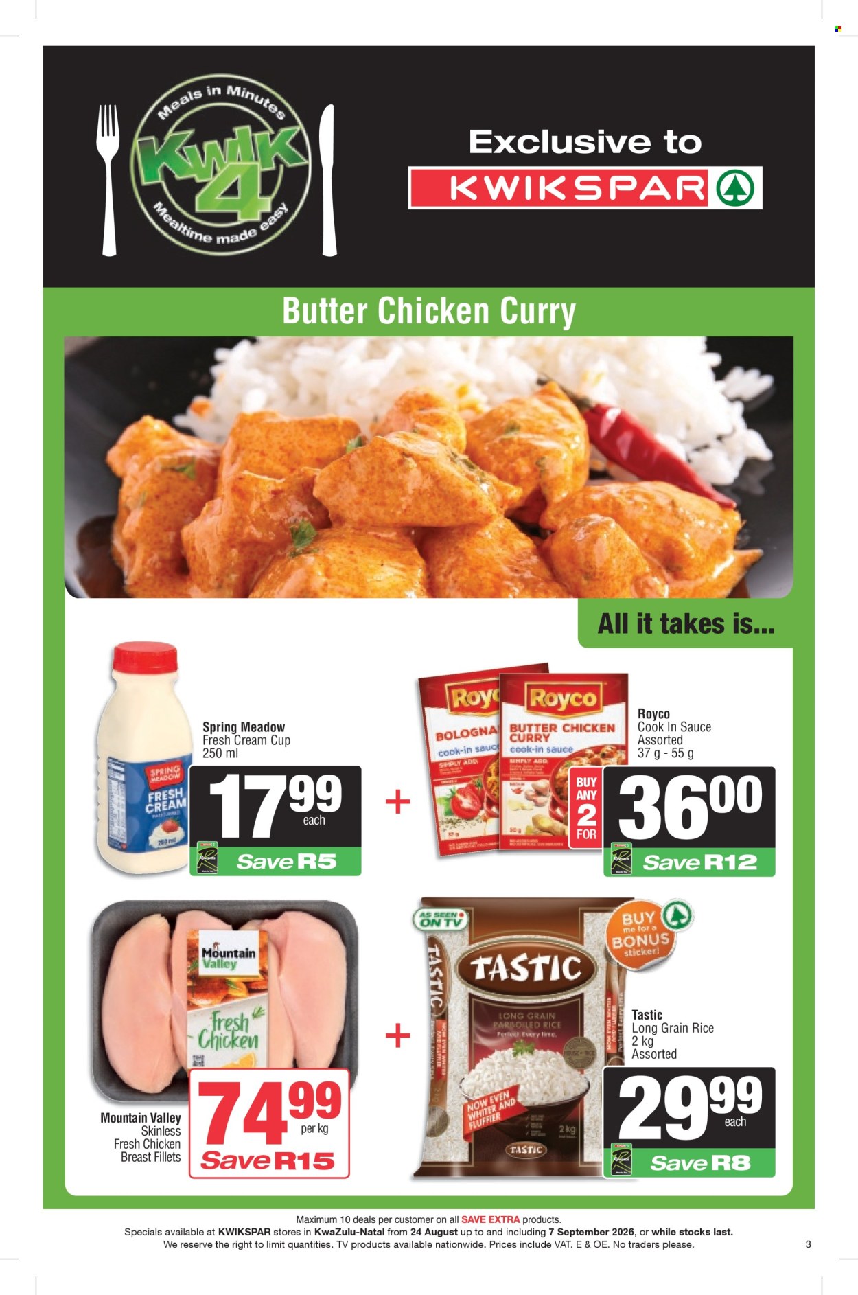SPAR specials - 24/08/2026 - 07/09/2026. Page 3