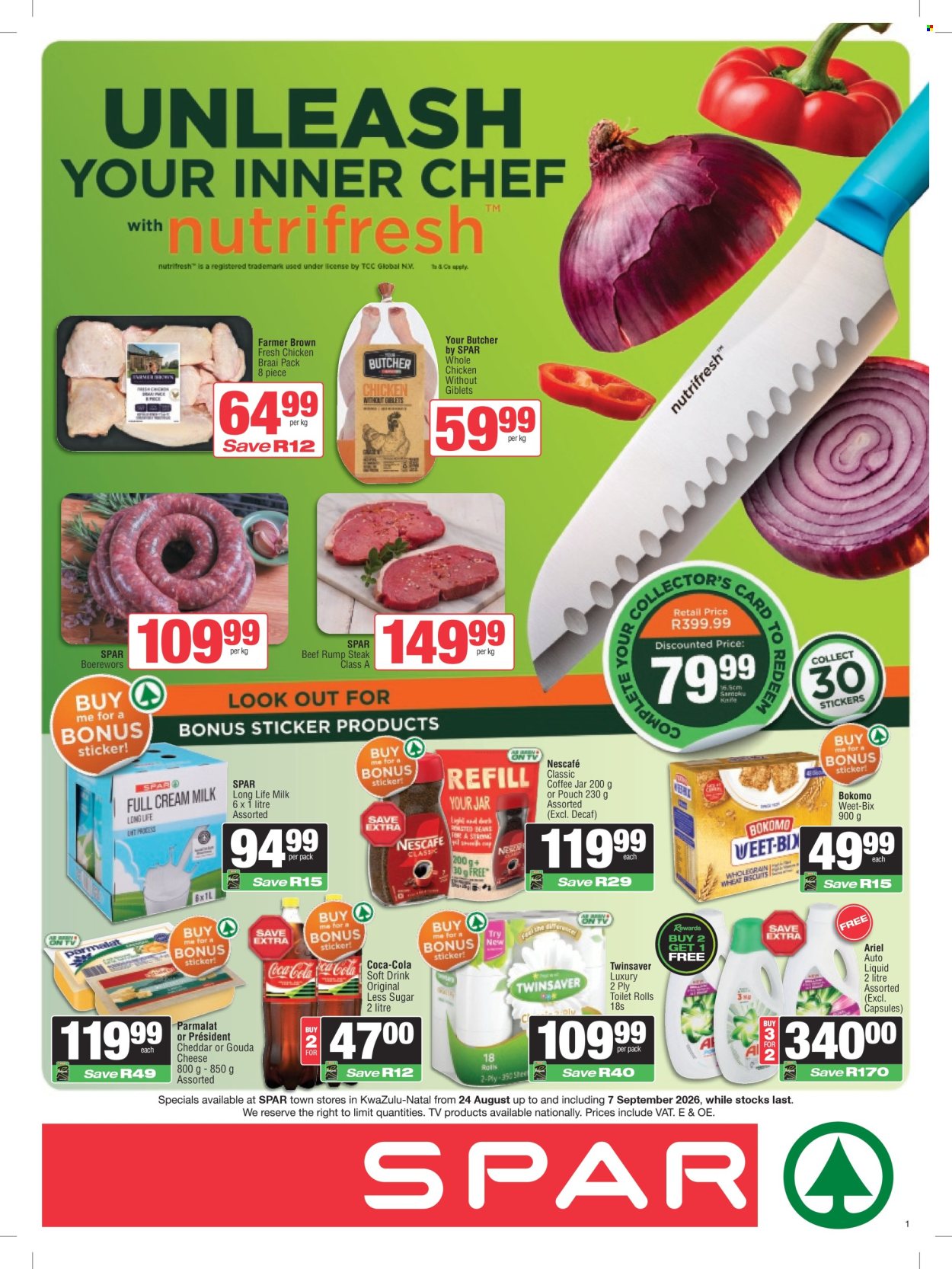 SPAR specials - 24/08/2026 - 07/09/2026. Page 1