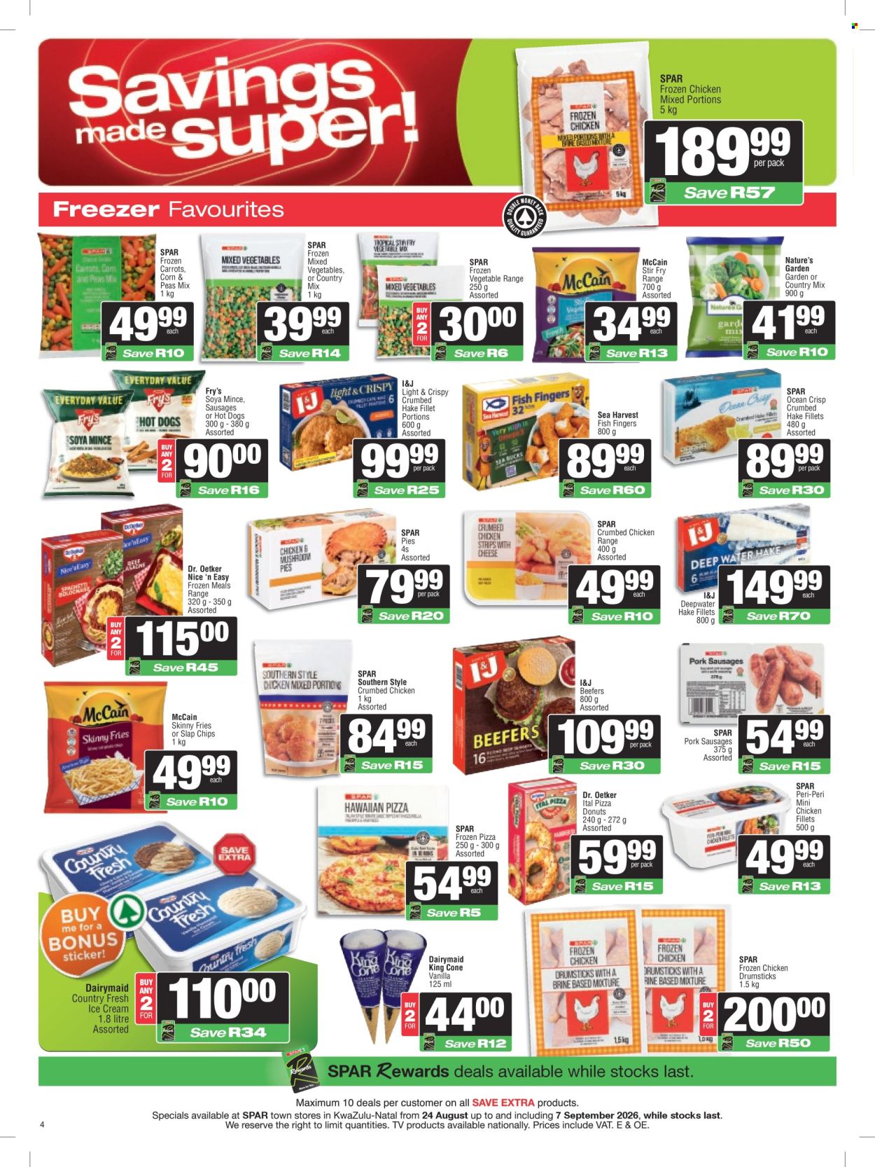 SPAR specials - 24/08/2026 - 07/09/2026. Page 4